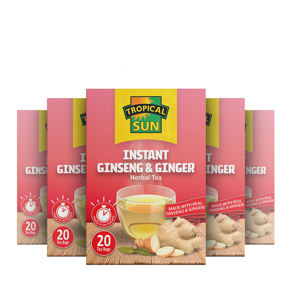 Instant Ginseng & Ginger Tea