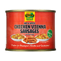 12 Tins Tropical Sun Vienna Spicy Sausages in Brine 200g