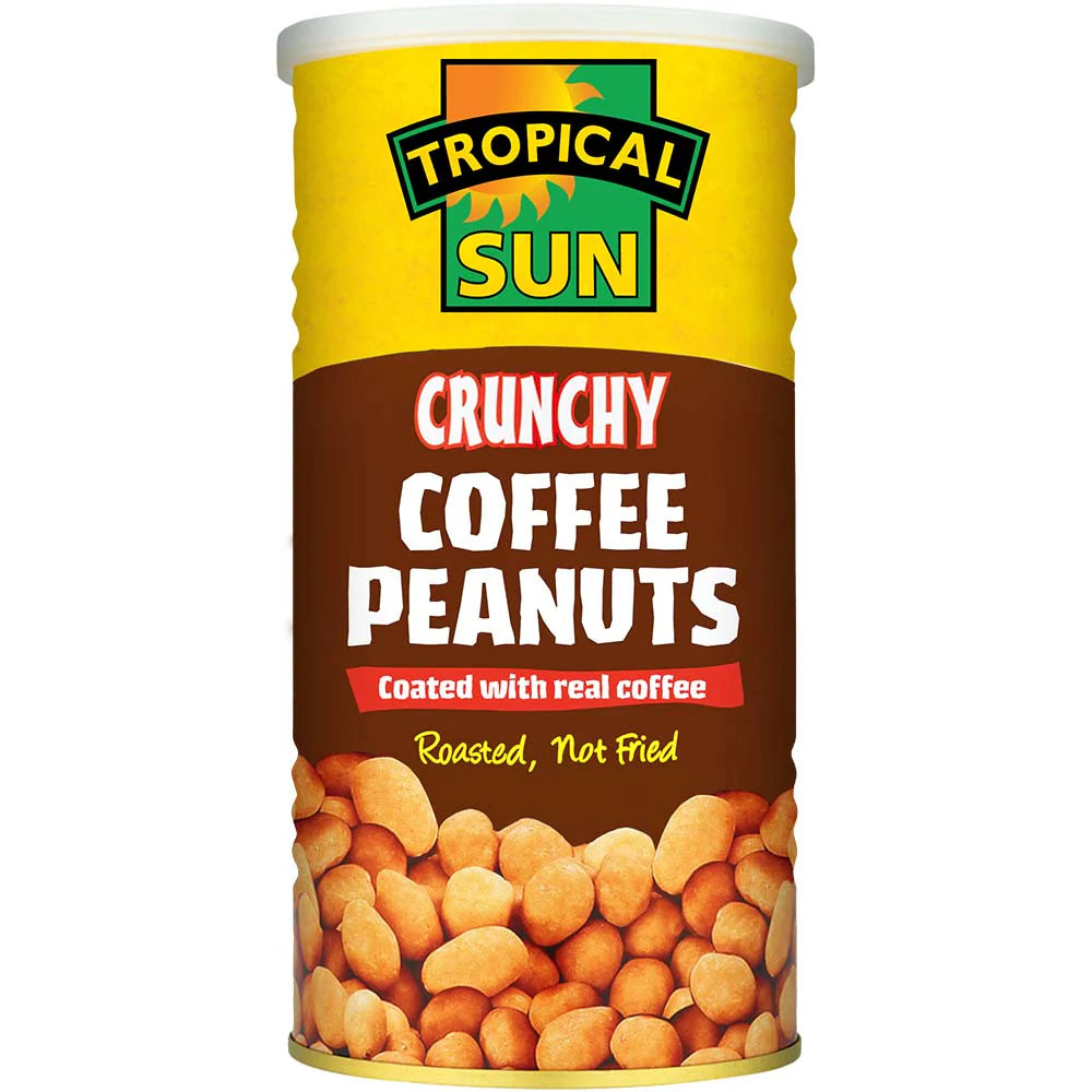 6 Tubs Crunchy Coffee Peanuts 330g