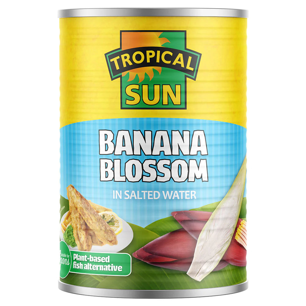 12 Tin Tropical Sun Banana Blossom in Salted Water 400g