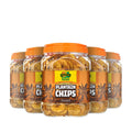 6 Tubs Tropical Sun Plantain Chips Tub Sweet 450g