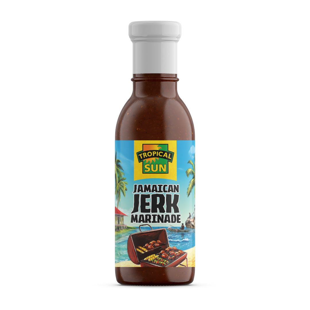 6x Tropical Sun Jerk Marinade 340ml