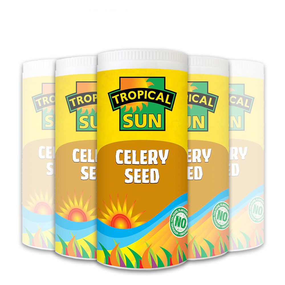 12 Tubs Tropical Sun Celery Seed 100g