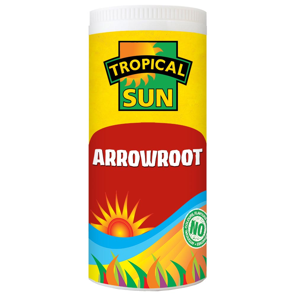 12 Tubs Tropical Sun Arrowroot 100g
