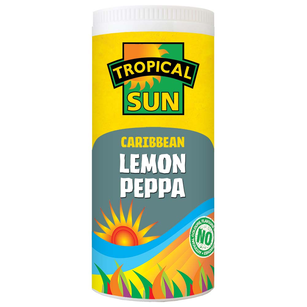 12 Tubs Tropical Sun Lemon Peppa Seasoning 100g