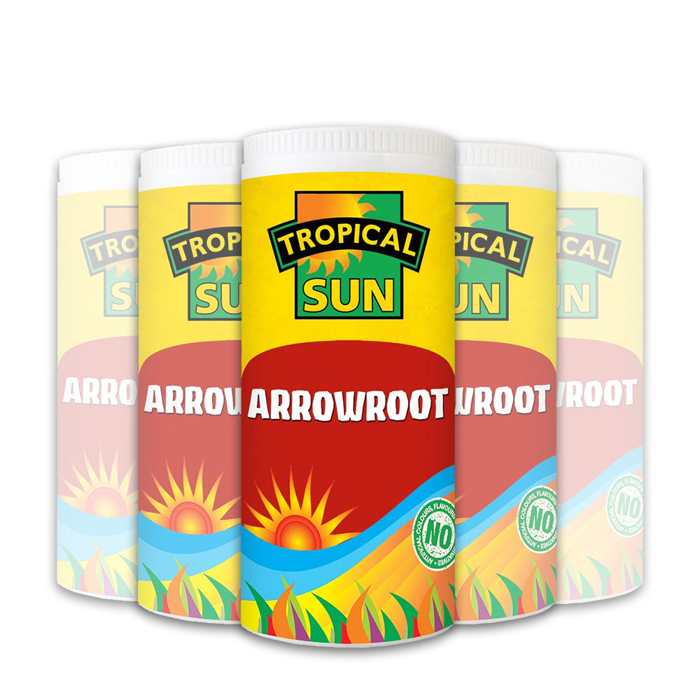 12 Tubs Tropical Sun Arrowroot 100g