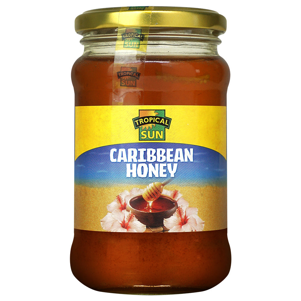 6 Jars Tropical Sun Caribbean Honey 454g