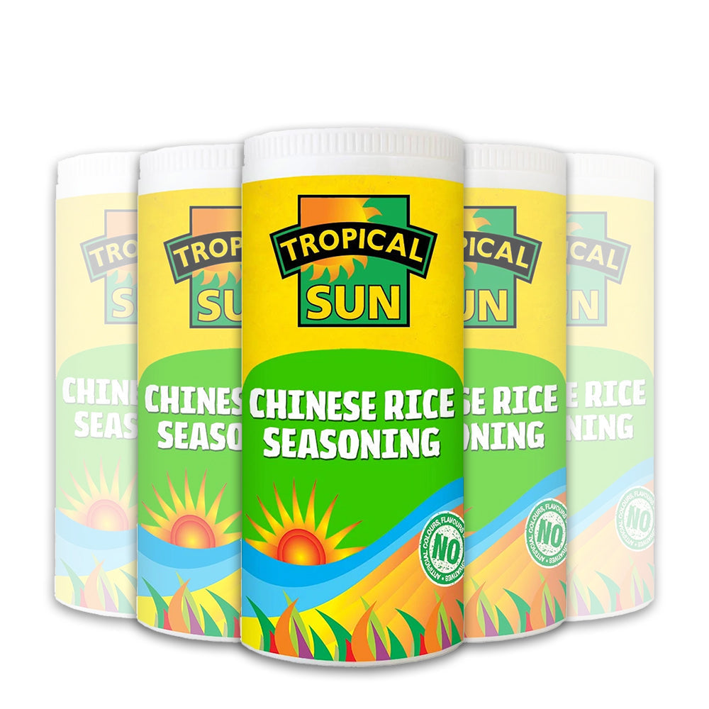 12 Tubs Tropical Sun Chinese Rice Seasoning 100g