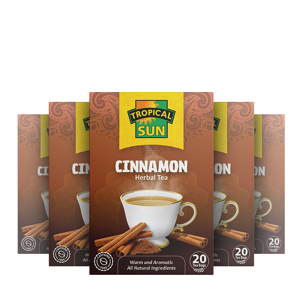 6 Pack Tropical Sun Cinnamon Tea120 Teabags