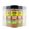 6 Tubs Tropical Sun Cinnamon Sugar 100g