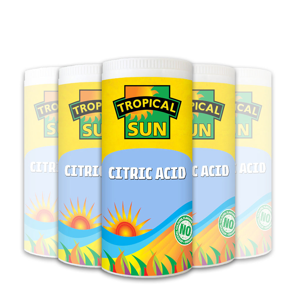 12 Tubs Tropical Sun Citric Acid 150g