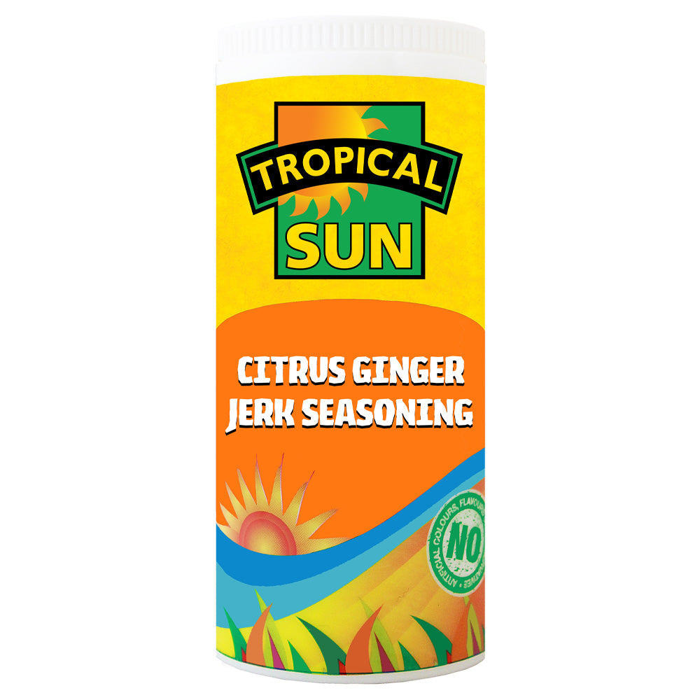 12 Tubs Tropical Sun Citrus Ginger Jerk Seasoning 100g