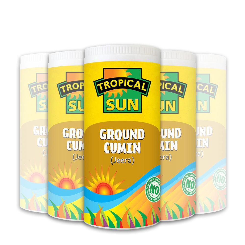 12 Tubs Tropical Sun Cumin Ground 80g