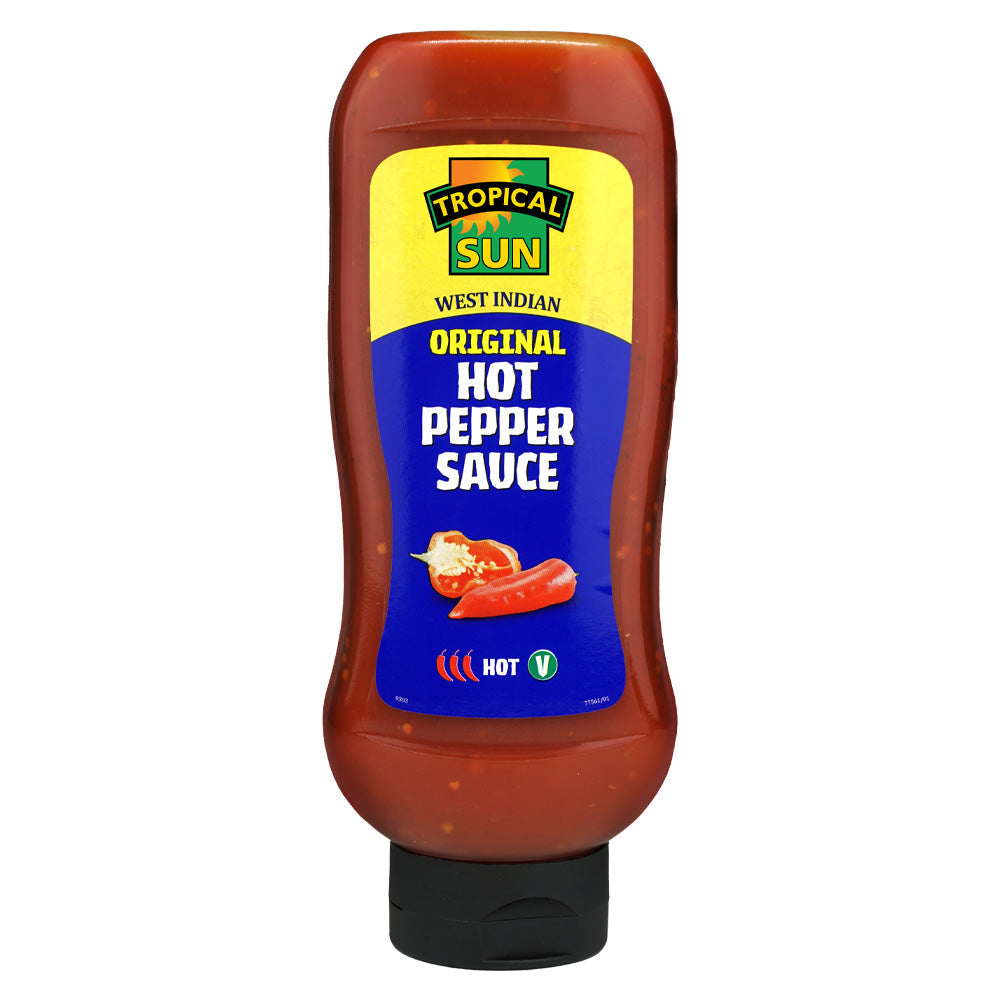6 Bottles Tropical Sun Hot Pepper Sauce 960g