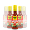 12 Bottles Tropical Sun Jamaican Crushed Red Chilli Sauce 142ml