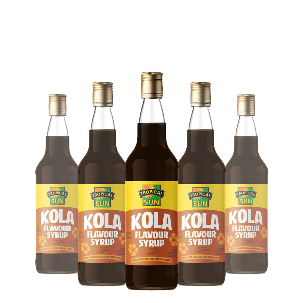 6 Bottles Tropical Sun Kola Syrup 700ml