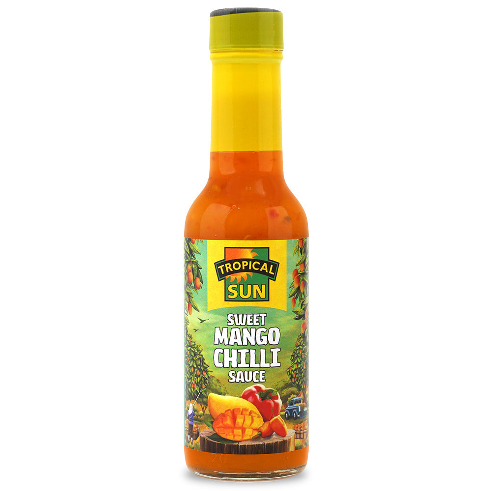 12 Bottles Tropical Sun Sweet Mango Chilli Sauce 150ml