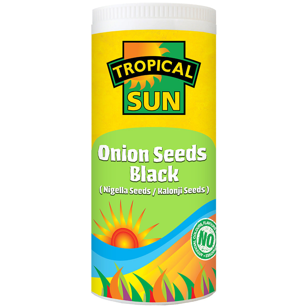 6 Tubs Tropical Sun Onion Seeds Black (Nigella Seeds/ Kalonji Seeds) 90g