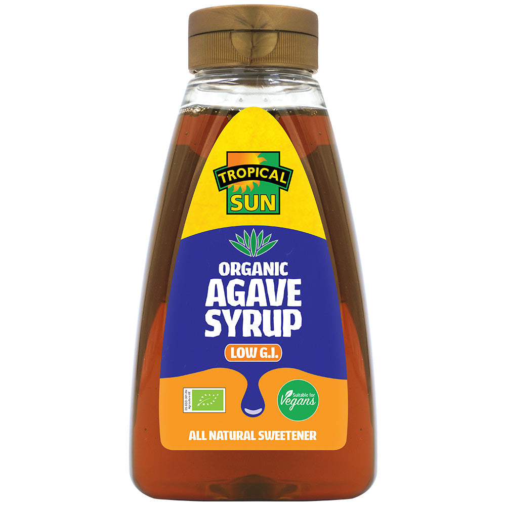 6 Pack Tropical Sun Agave Syrup Organic 370g