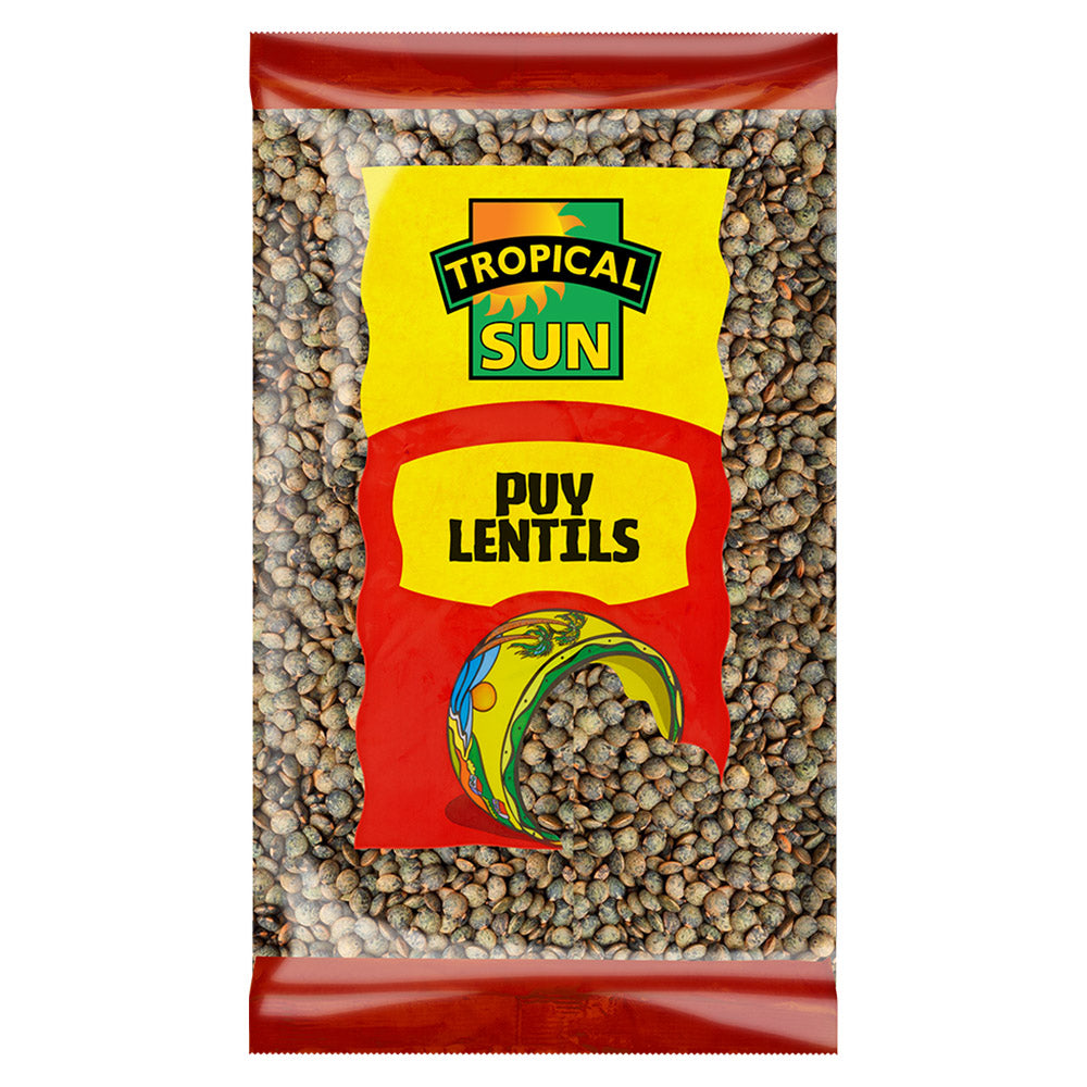 6x Tropical Sun Puy Lentils Dry 500g