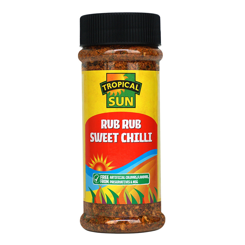 6x Tropical Sun Rub Rub Sweet Chilli 110g