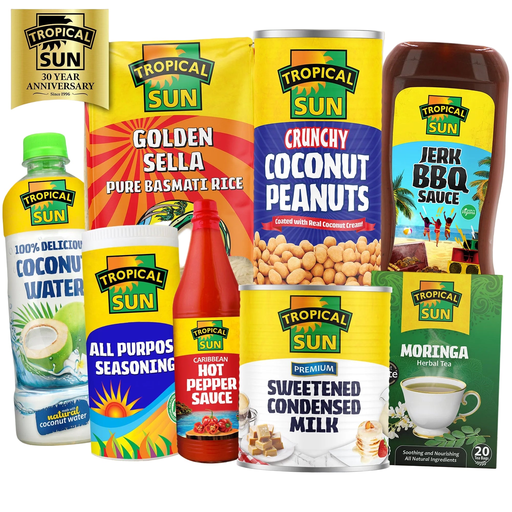 13-Item Set Tropical Sun 30 Years Celebration Bundle