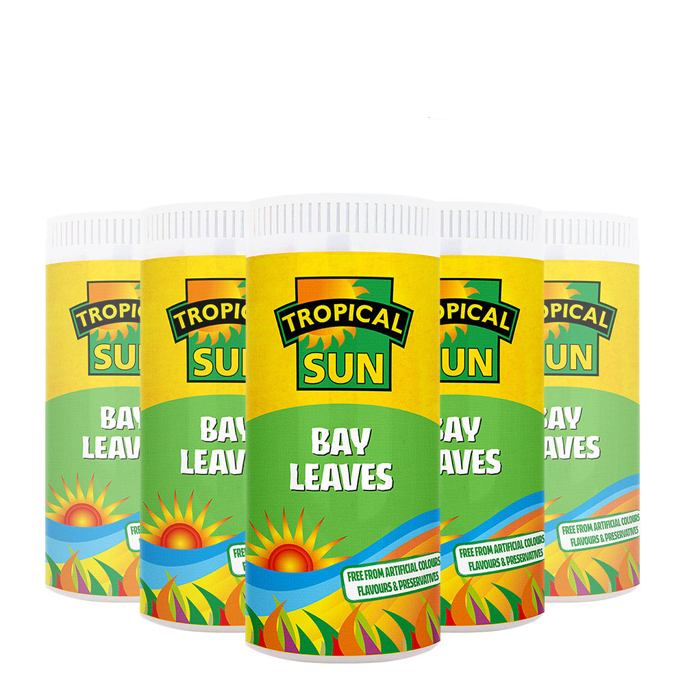 12 Tubs Tropical Sun Bay Leaves (Whole, Dry) 10g