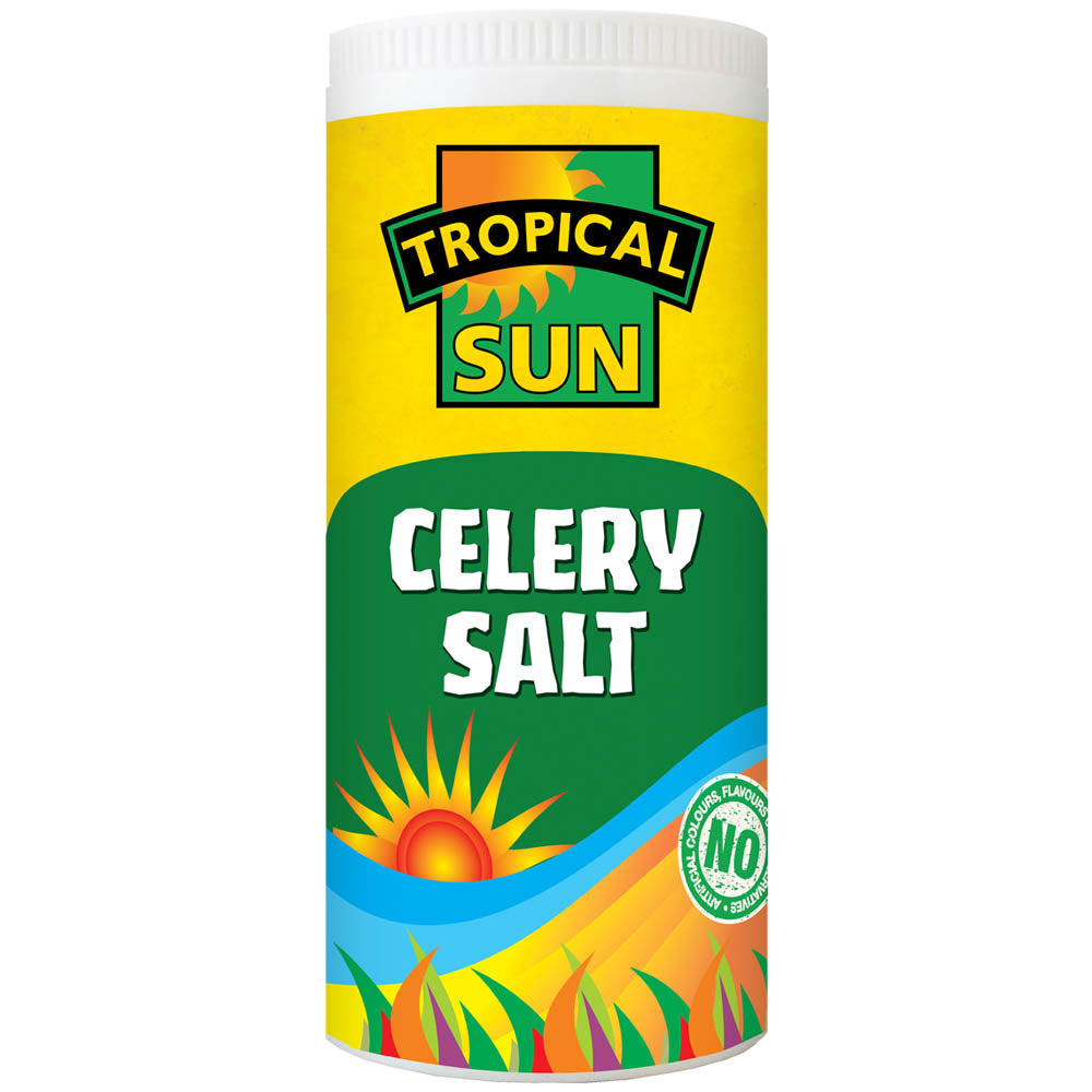 12 Tubs Tropical Sun Celery Salt 100g