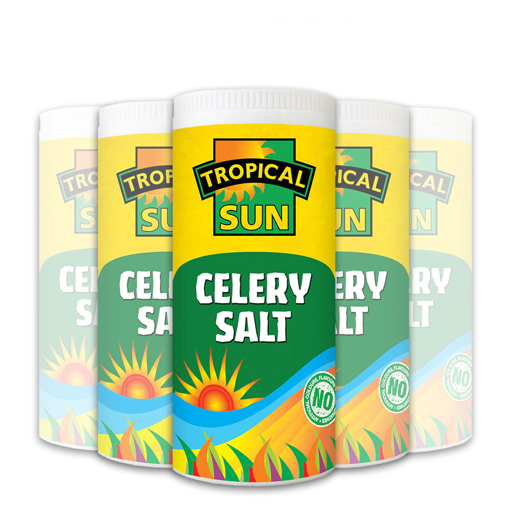 12 Tubs Tropical Sun Celery Salt 100g