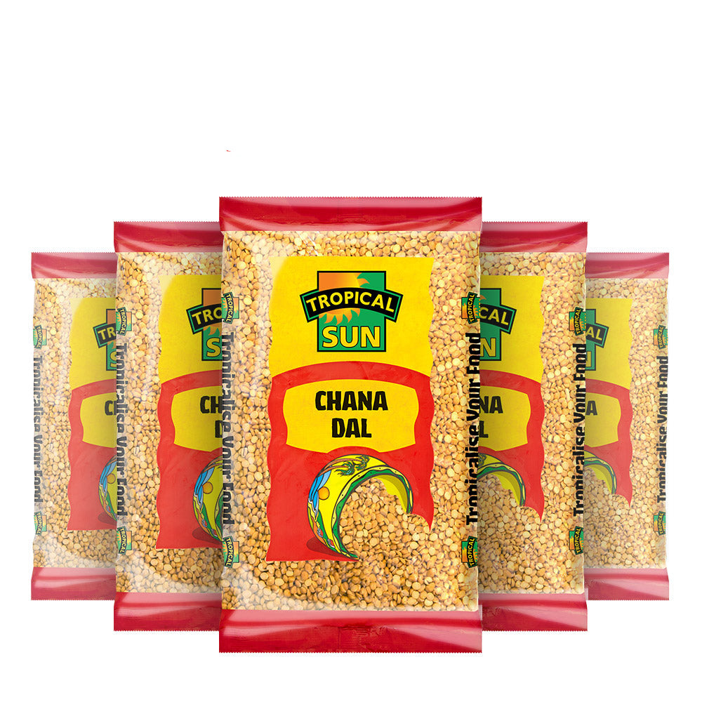 6 Pack Tropical Sun Chana Dal 500g