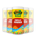 12 Tubs Tropical Sun Chilli Powder 100g