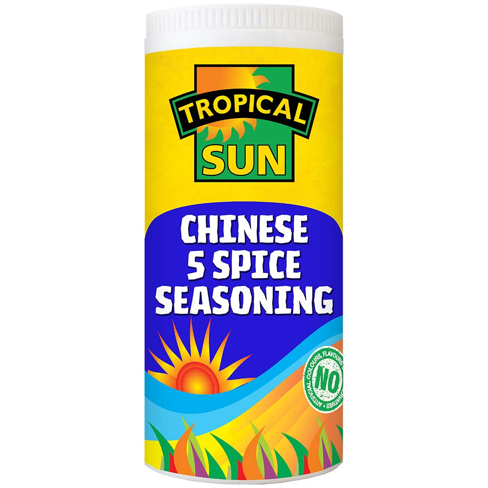 12 Tubs Tropical Sun Chinese 5 Spice Seasoning 100g