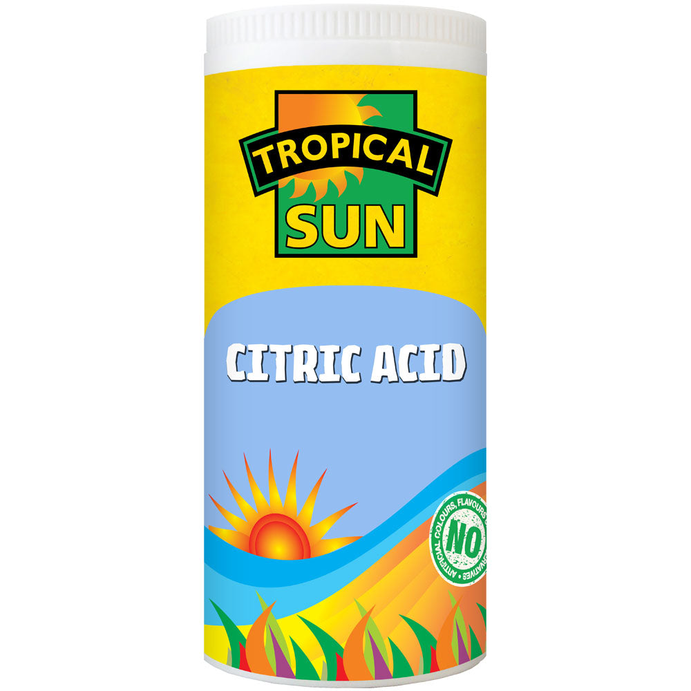 12 Tubs Tropical Sun Citric Acid 150g