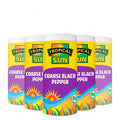 12 Tubs Tropical Sun Black Pepper Coarse 100g