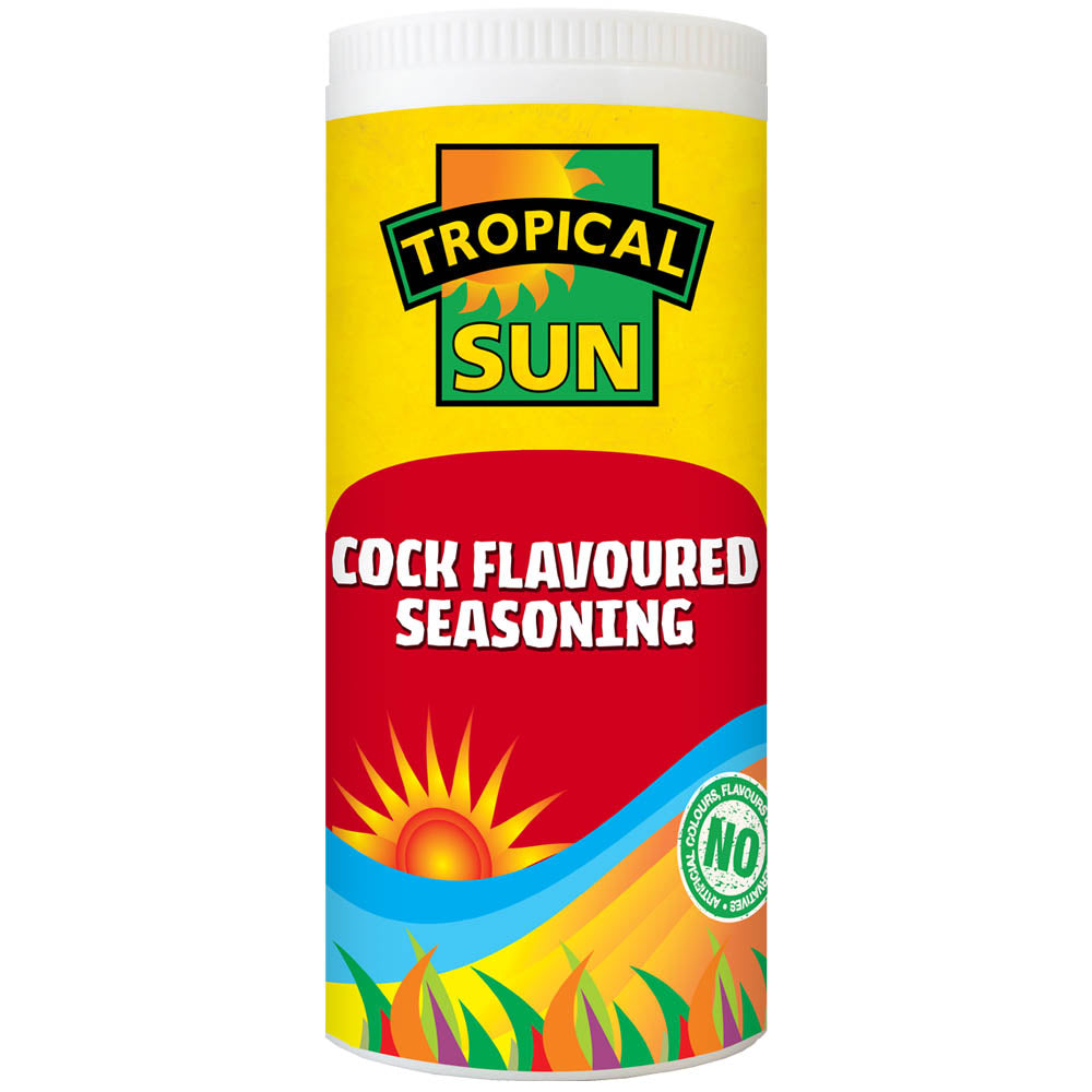 12 Tubs Tropical Sun Cock Flavoured Seasoning 100g
