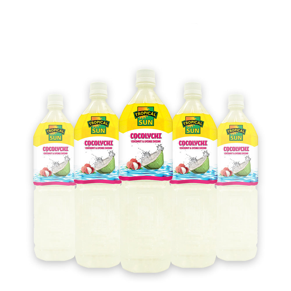 6 Bottles Tropical Sun Cocolychi 1.5L
