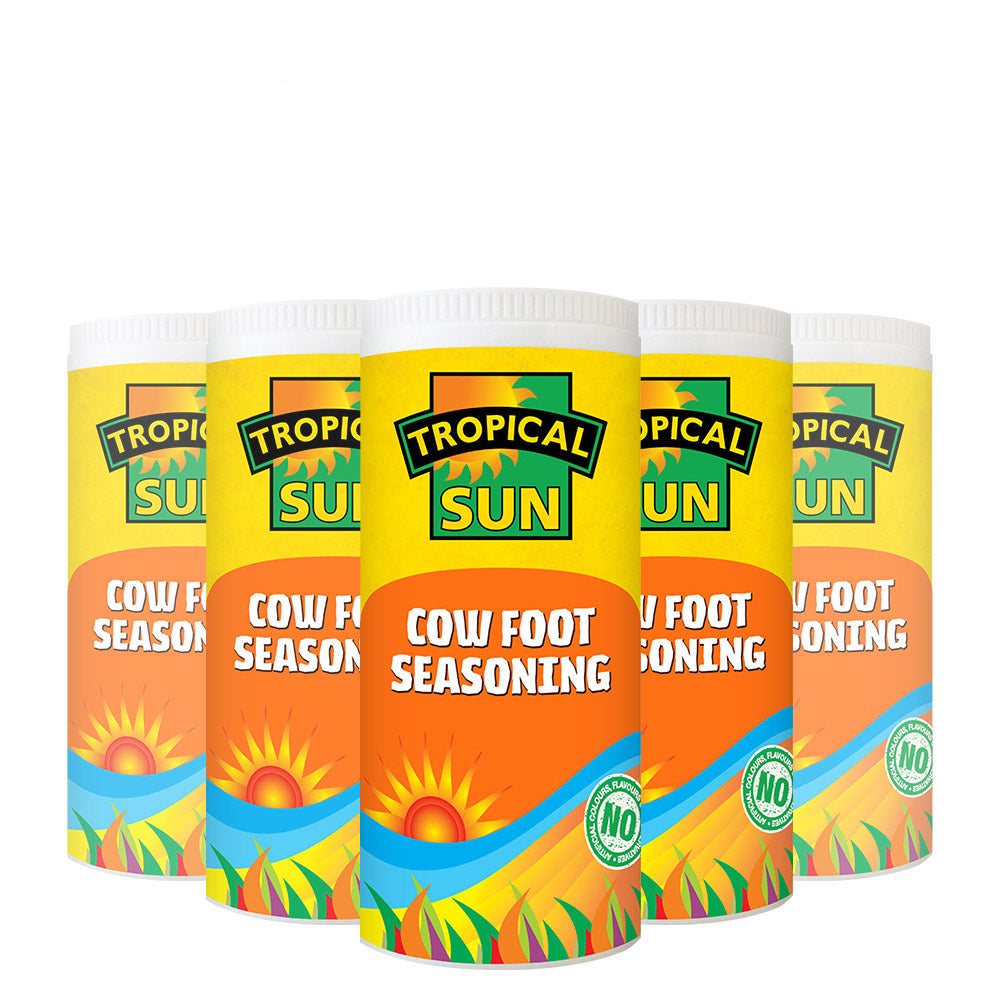 12 Tubs Tropical Sun Cow Foot Seasoning 100g