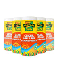 12 Tubs Tropical Sun Ginger, Garlic & Pimento Seasoning 100g