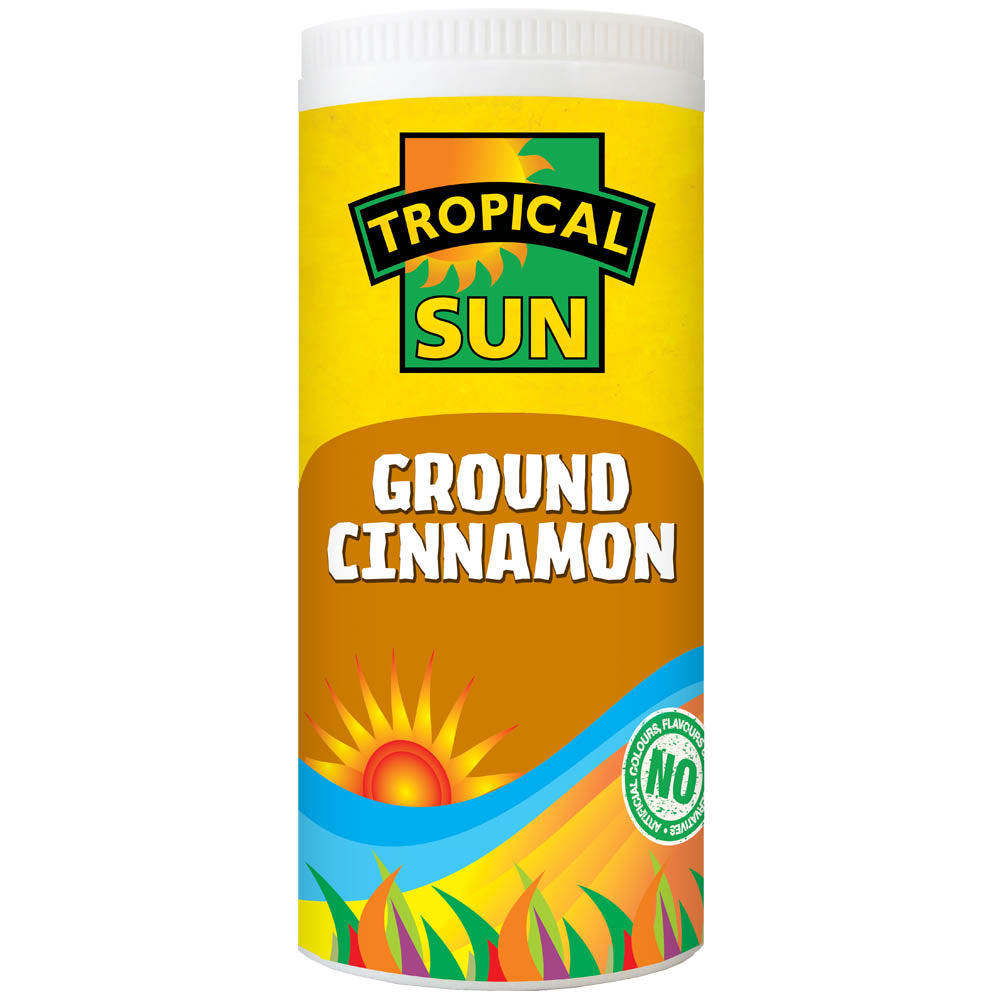 12 Tubs Tropical Sun Ground Cinnamon 80g