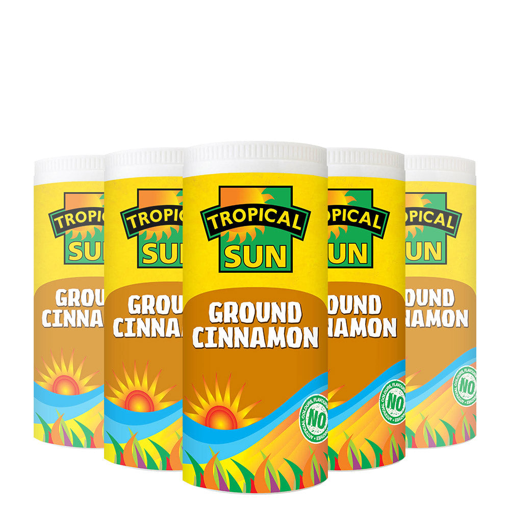 12 Tubs Tropical Sun Ground Cinnamon 80g