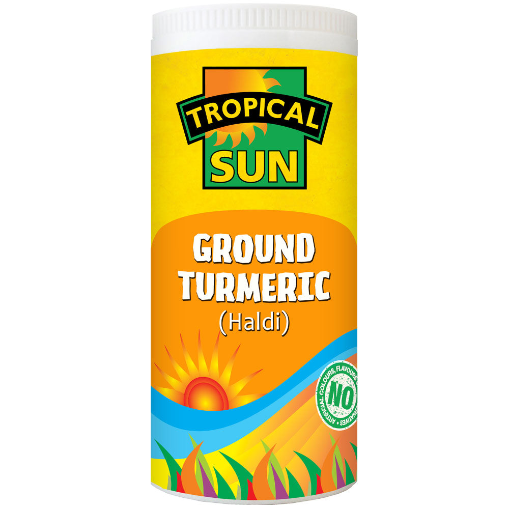 12 Tubs Tropical Sun Turmeric (Haldi) 12 Ground 80g