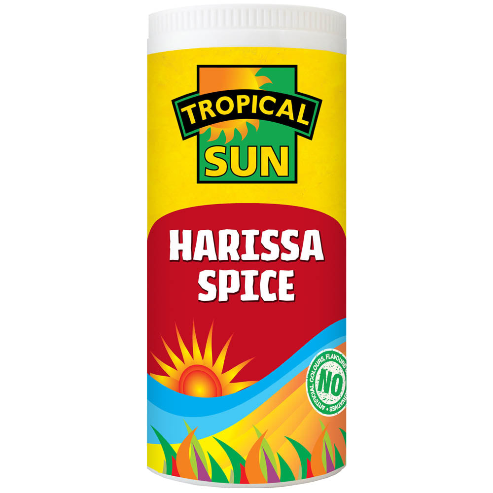 12 Tubs Tropical Sun Harissa Spice 100g