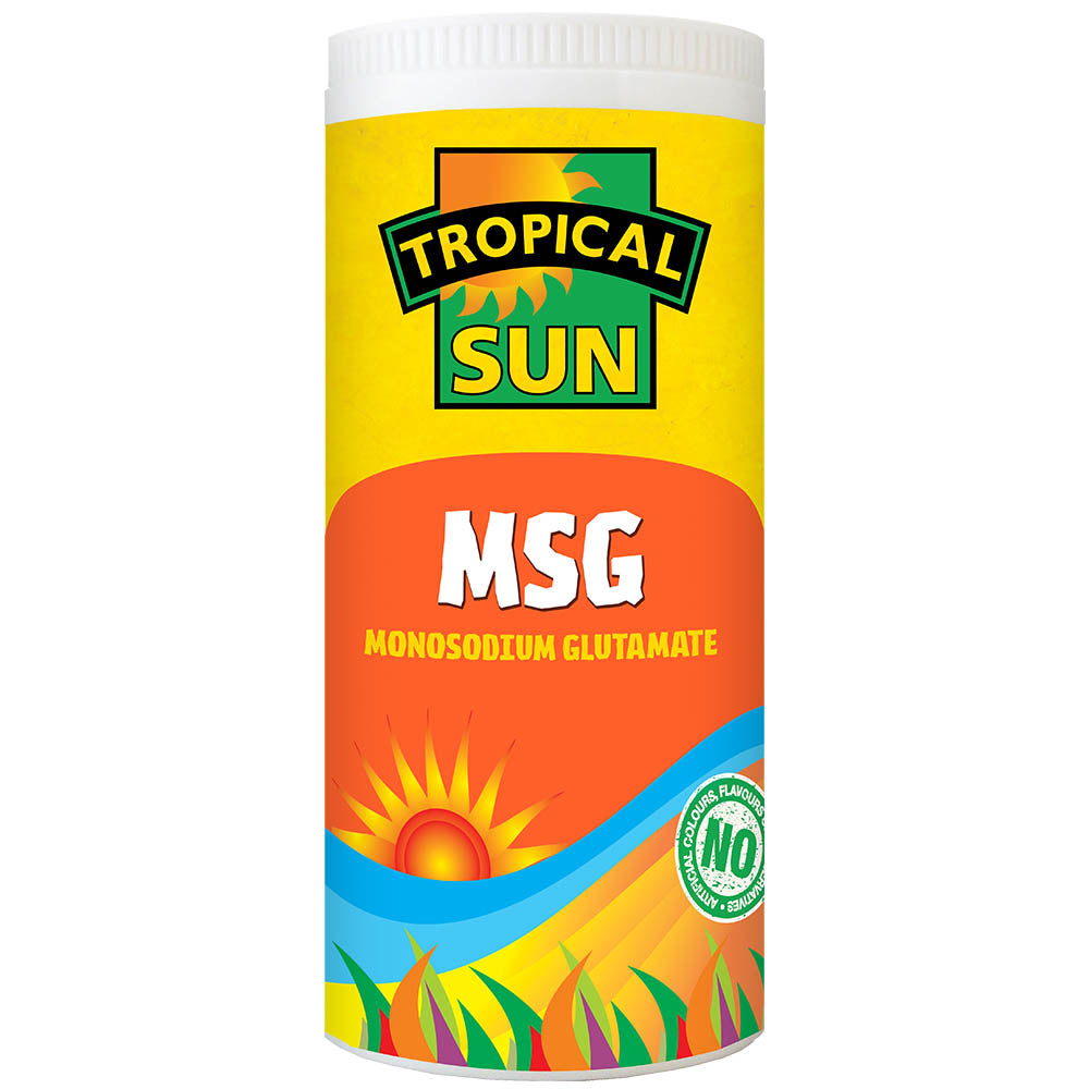 12 Tubs Tropical Sun Monosodium Glutamate (MSG) 100g