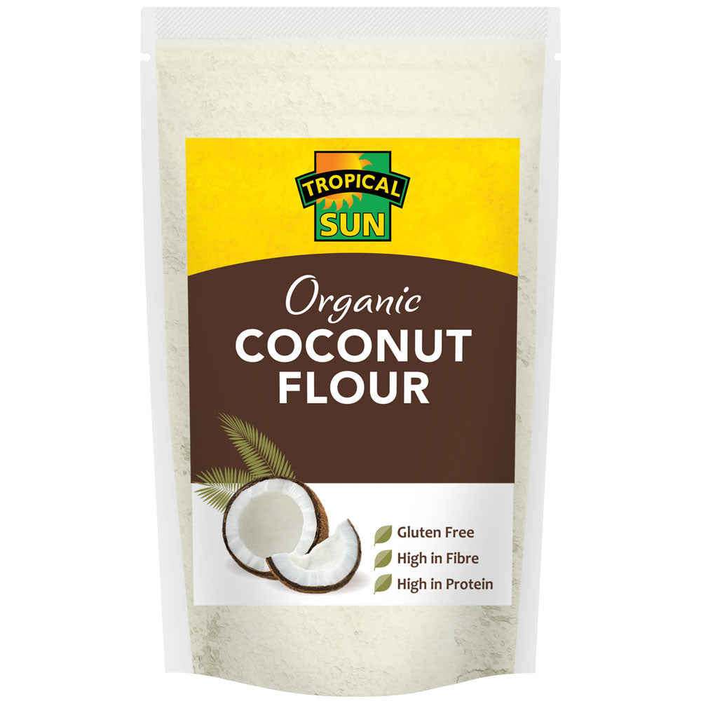 3 Pack Tropical Sun Organic Coconut Flour 500g