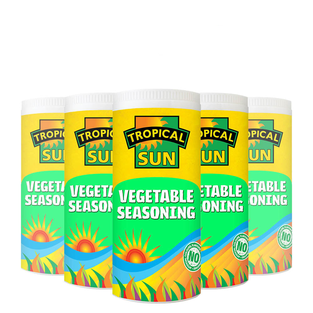12 Tubs Tropical Sun Vegetable Seasoning 100g